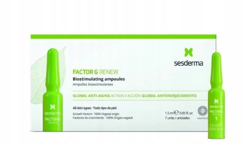 Sesderma Factor G Renew - 7-Tage-Biostimulationsampullen gegen Falten