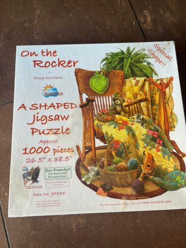  Puzzle Auf dem Rocker 1000