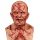  Gruseliger Roman Zombie-Maske Halloween-Untote