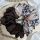  SCRUNCHIE großes XL-Haarband, beige, braun, Satinverzierung