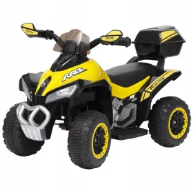    ELEKTRISCHES QUAD-6V-BATTERIEBETRIEBENES FAHRZEUG FÜR KINDER, LED-LICHTER, MUNES