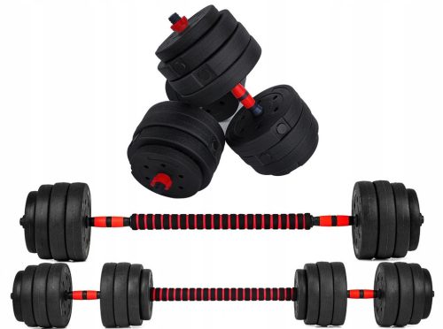 Verstellbare Bitumenhanteln Fitli 2x 20 kg