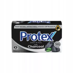    Protex DETOX & PURE CHARCOAL Seife, parfümfrei, 90 ml, 90 g