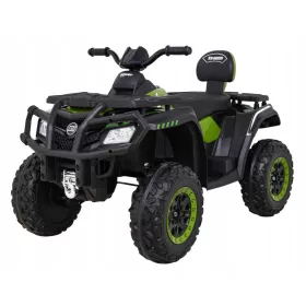    24V +4x80W +3-8 Jahre Batteriebetriebenes elektrisches Quad für Kinder Grün