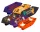  Halloween-Fudge MIX 12 Muster 50 Stk. Milch EXPRES Bonbons