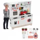  GROSSE Holzküche für Kinder, LED SOUND, EIS