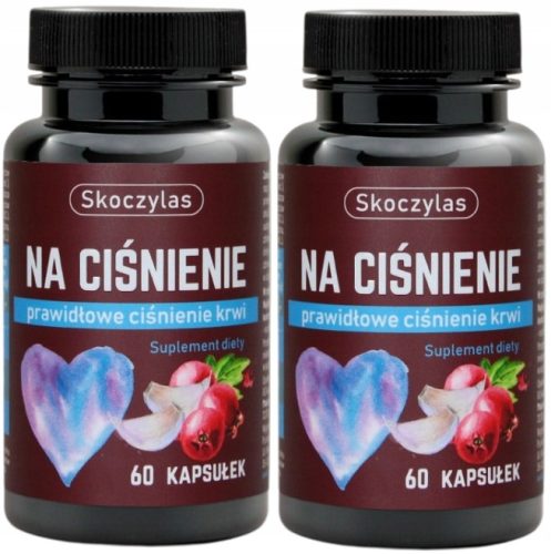 Supplement zur Unterstützung des Blutdrucks und Herz-Kreislauf-Systems, 2 x 60 Kapseln