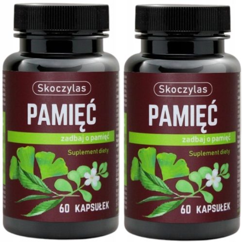 Ginkgo Biloba & Bacopa Monnieri - Nahrungsergänzungsmittel für Gedächtnis und Konzentration, 120 Kapseln