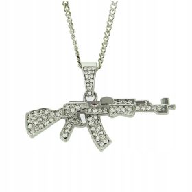  Moderne AK-47-Gewehrhalskette für Herren