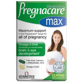  Pregnacare Max von Vitabiotics: Nährstoffreiche Unterstützung für Schwangere