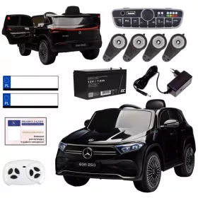  Elektrischer Mercedes AMG EQA 250 Schwarz 4x4