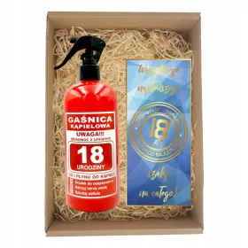  GESCHENKSET SEIFENBAD + SCHOKOLADE GEBURTSTAG 18