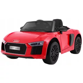    Batteriebetriebener Audi R8 Spyder Red EVA Fernbedienung Free Start Radio MP3
