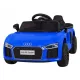  Audi R8 batteriebetrieben für Kinder Blau + Fernbedienung + EVA + Free Start + MP