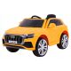  Audi Q8 Batteriebetriebener Lift für Kinder, gelbe EVA-Fernbedienung, kostenloser Start, MP3