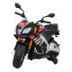  APRILIA TUONO V4 BATTERIEMOTORRAD FÜR KINDER, SCHWARZ + MP3-PANEL + RÄDER