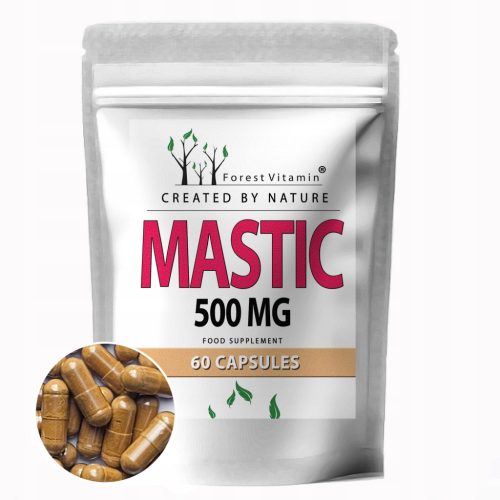 Mastika 500 mg - 60 vegane Kapseln für die Verdauungsunterstützung