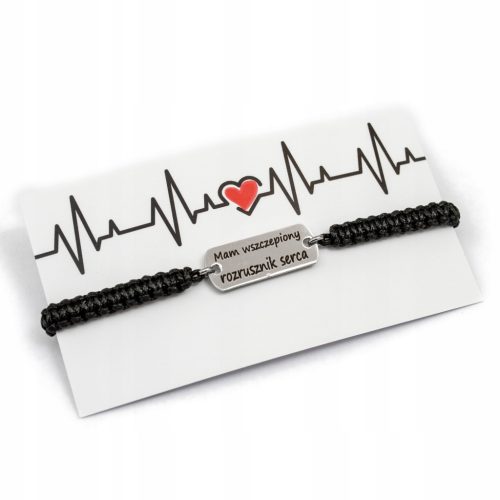  Armband Ich habe einen Herzschrittmacher, BA3707-Stahl
