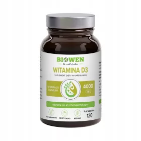   BIOWEN Vitamin D3 Kapseln - 120 Stück mit 4000 IU pro Kapsel