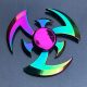  Regenbogen-Fidget-Spinner aus Metall
