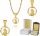  Goldkette, vergoldetes Silber, Medaillon Unserer Lieben Frau 45 cm Widmung S3M25