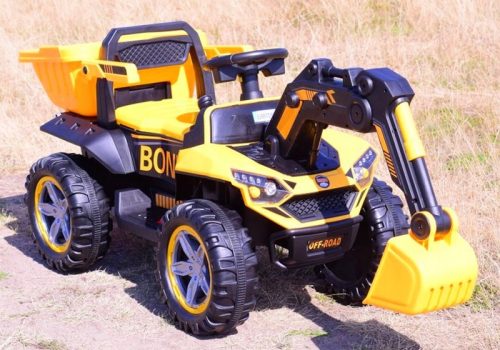  TRAKTOR-KIPPER MIT BAGGER 2x45W BATTERIE 12V SCHAUKELBAR