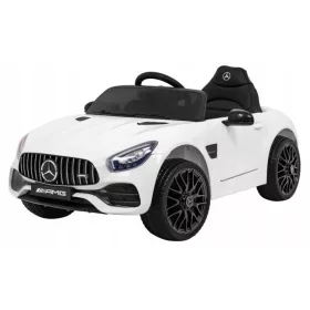    Batteriebetriebener Mercedes Benz GT für Kinder White Pilot Free Start MP3