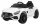  Batteriebetriebener Mercedes Benz GT für Kinder White Pilot Free Start MP3