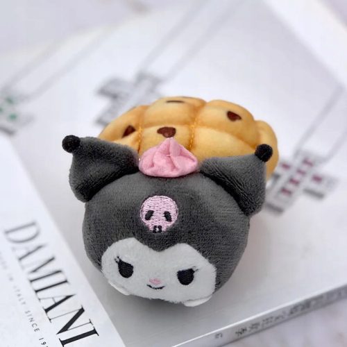  Sanrio Brot Serie Plüsch Puppe Schlüsselanhänger Hello Kitty Kuromi Cinnamoroll My M