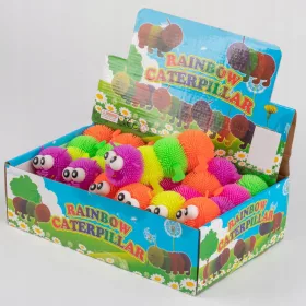  Sensorisches Anti-Stress-Squishy-Raupenspielzeug