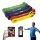  SET MIT 5 POWERBAND EXERCISE RESISTANCE BANDS Fitnessbändern HOHE QUALITÄT