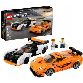    LEGO 76918 Speed Champions McLaren Solus GT und McLaren F1 LM, Set für