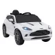 Batteriebetriebener Aston Martin DBX für Kinder. White Pilot EVA-Sicherheitsgurte kostenlos