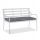  Relaxdays Kissen 50 x 118 x 7 grau