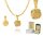  Goldkette, Silber, Erstkommunionsmedaille, 50 cm, Widmung P4M30