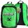 Jugendlicher Minecraft Creeper Schulrucksack in Grün-Schwarz