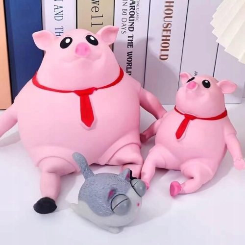  ANTI-STRESS-SQUISHY-SPIELZEUG SQUISHY-SCHWEIN – Groß