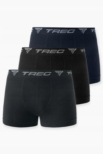  3er-Pack nahtlose Herren-Boxershorts Trec TW BOXER SHORTS 160 MIX, Größe XL
