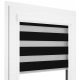 Aluminium-Kassettenrollos "Tag Nacht" in verschiedenen Farben, Maßanfertigung 73x220 cm