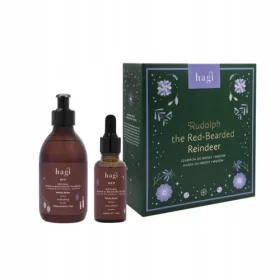  HAGI Men Set Rudolph das rotbärtige Rentier Shampoo + Öl