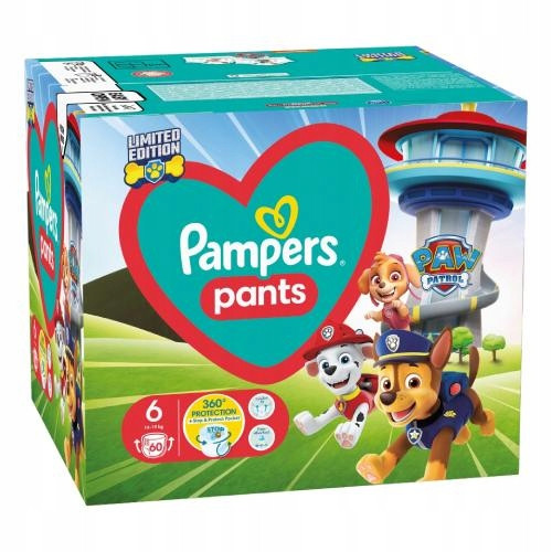  Pampers Pants Paw Patrol Windeln Größe 6 60 Stk.
