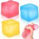  Squishy Stress Cube Stressbälle für Kinder: 3 Stück sensorisches Zappelspielzeug