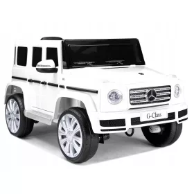 Mercedes G500 lizenziertes Batterieauto für Kinder, weiß