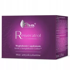    AVA RESVERATROL Glättende und straffende Creme mit Coffee Up-Komplex, 50 ml
