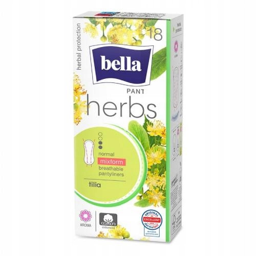  Bella Herbs Panty Tilia Normal Mixform Slipeinlagen 18 Stück