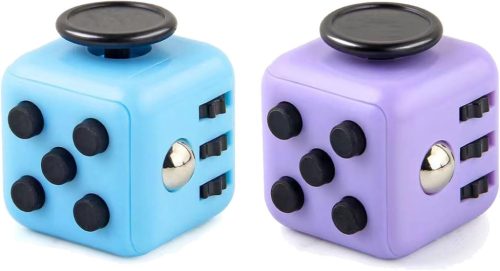  ANTI-STRESS FIDGET CUBE WÜRFELSPIELZEUG 2ER-SET