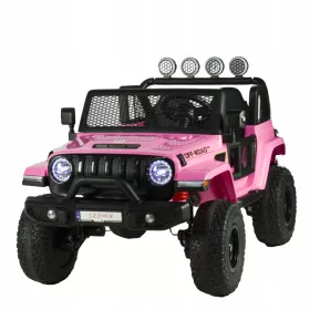    Batteriebetriebenes Geländewagen MEGA 4 Motoren 90 W 24 Volt Leder-EVA-LED-Räder