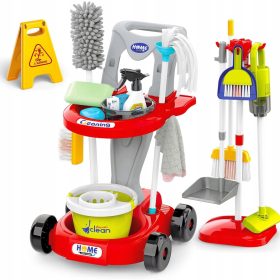    REINIGUNGSSET AUF RÄDERN 3in1 XXL-KARTUSCHE 26-teilig RED WOOPIE