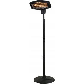    INFRAROT-STRAHLUNGSHEIZGERÄT 2200 W, 3 STUFEN DER LEISTUNGSREGELUNG + LUND-FERNBEDIENUNG