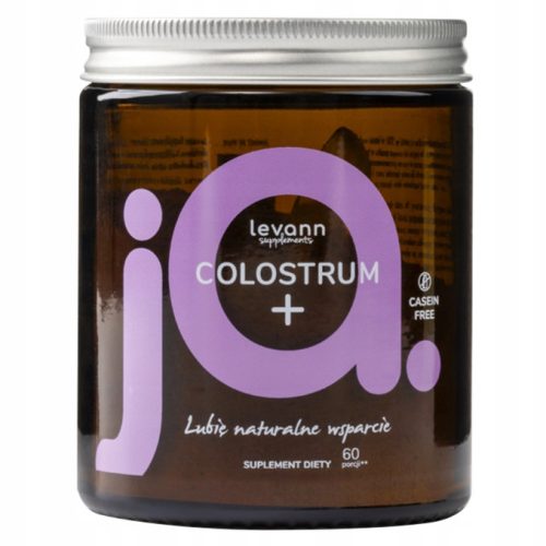 Levann „jA” Colostrum +: Laktosefreies, gefriergetrocknetes Colostrum für starke Immunität